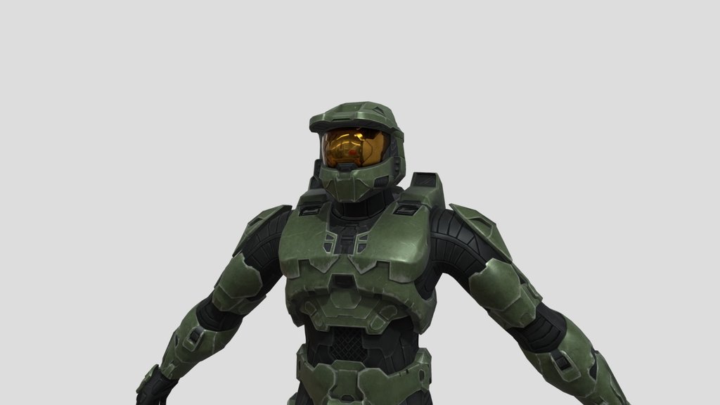 Master Chief High Poly