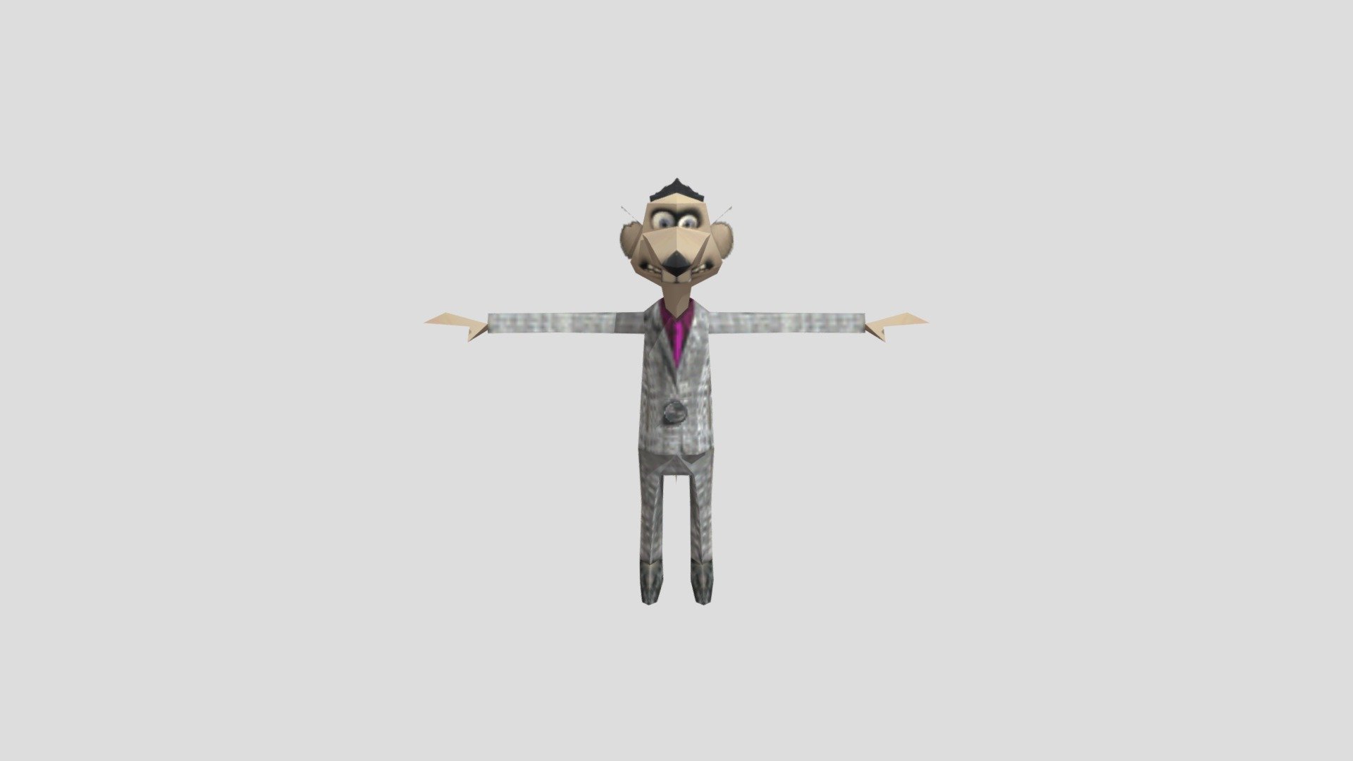 DS DSi Flushed Away Spike Download Free 3D model by kyle.river