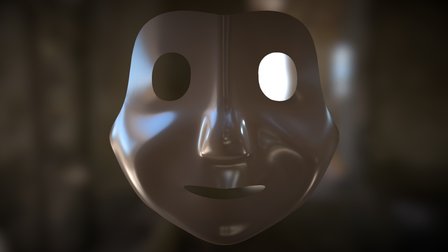 Character-face-mask 3D Model