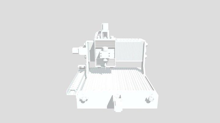 EDL-MINI CNC M1-TYPE A 3D Model