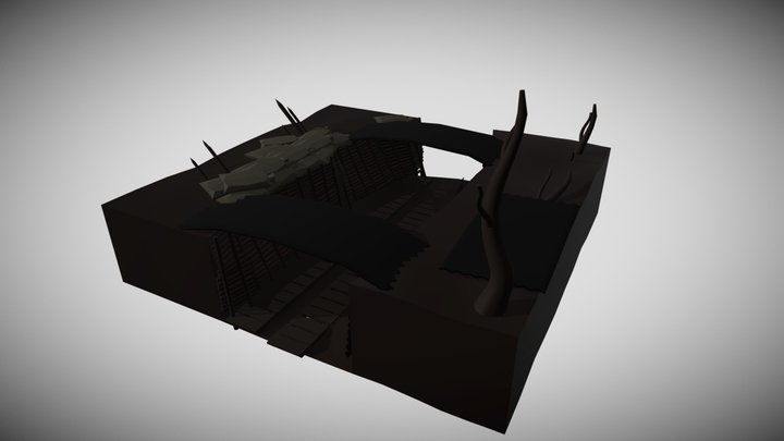 blockout_for_environment 3D Model