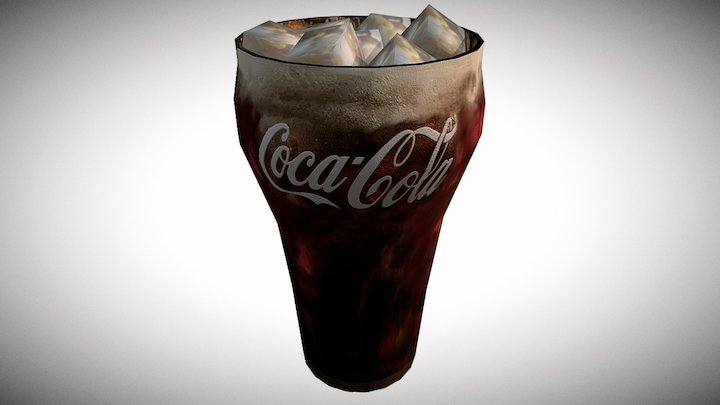 S2K GRAPHICS - 3D COKE GLASS - DESIGN 3D Model