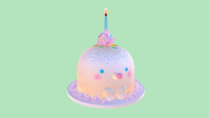 Mole Cake 3D Model