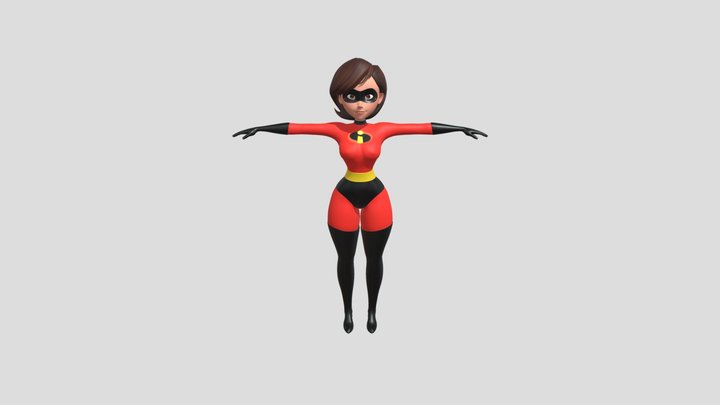 Elastigirl_hellen_parr_render 3D Model