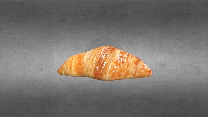 Croissant_Lowpoly 3D Model