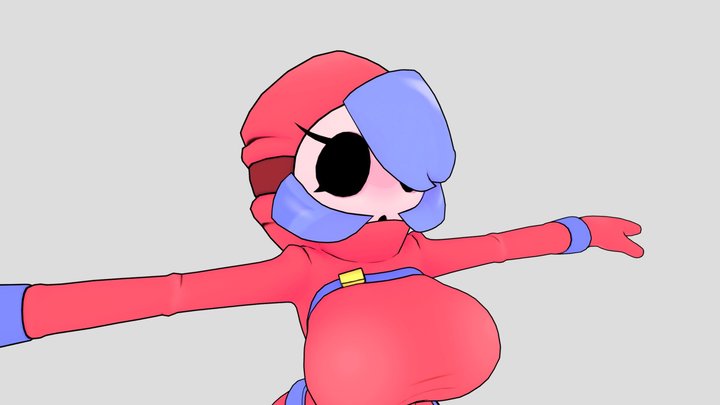ShyGal 3D Model