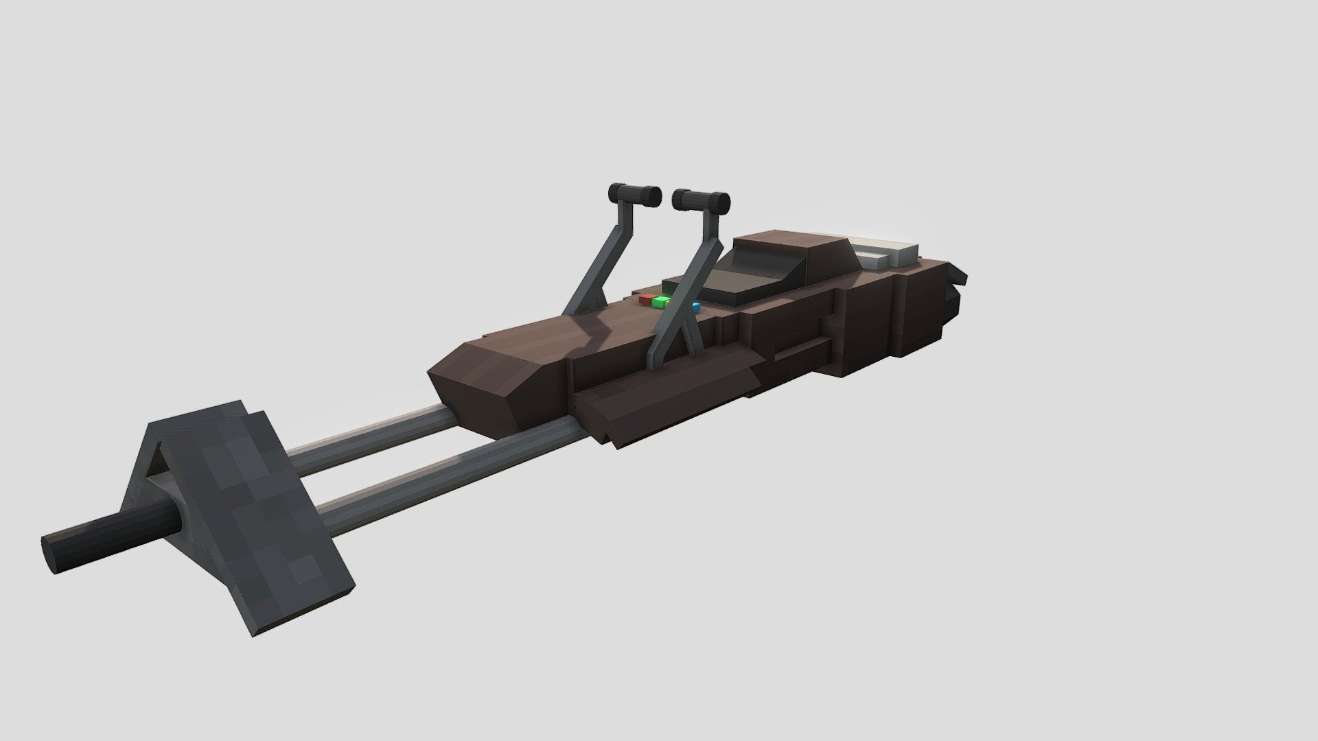 Speeder Bike - 3D model by Lichzar [18fbf9c] - Sketchfab