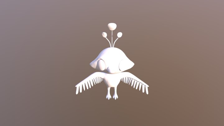PM3D Bird Export For Z Brush Try For Sketchfab 3D Model