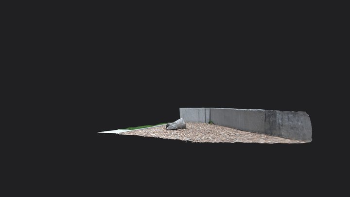 Piedras jardín 3D Model