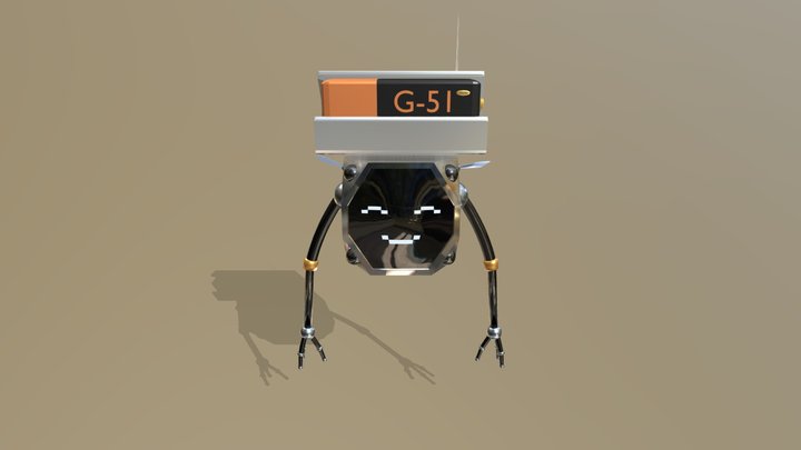 Micro Flying Robot's 3D Model