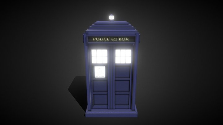 The Tardis 3D Model