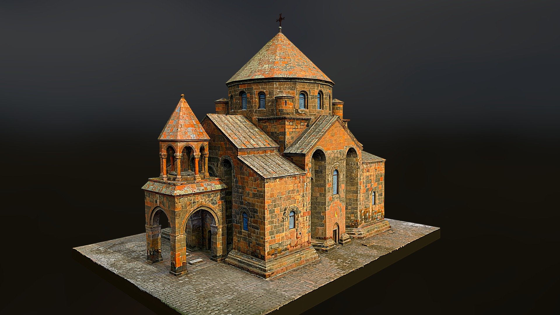 Saint Hripsime Church - Buy Royalty Free 3D model by LZCreation (@jmch ...