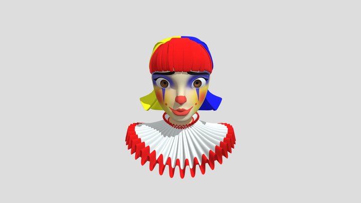 Clown Design 3D Model