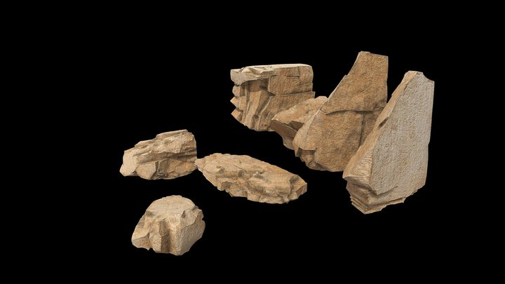 Rock (41) – Modello 3D gratuito STL