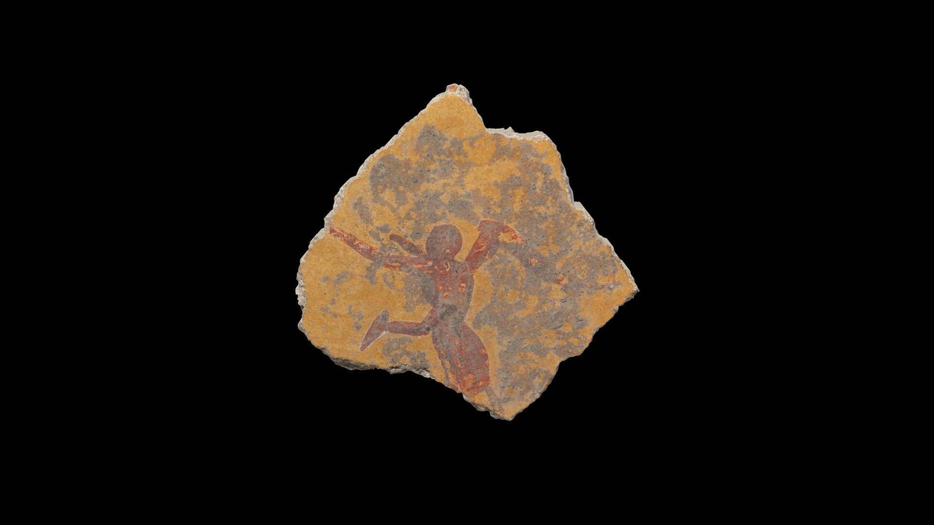 Painted wall fragment 7
