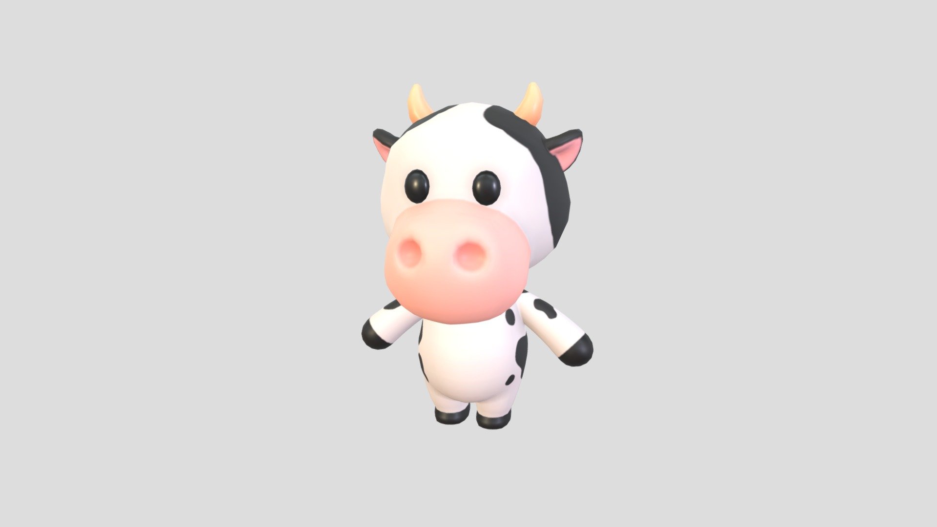 Character042 Cow - Buy Royalty Free 3D model by BaluCG [1901a6c ...