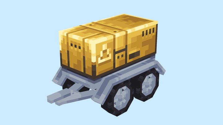 Mobile Generator | A Minecraft Model 3D Model