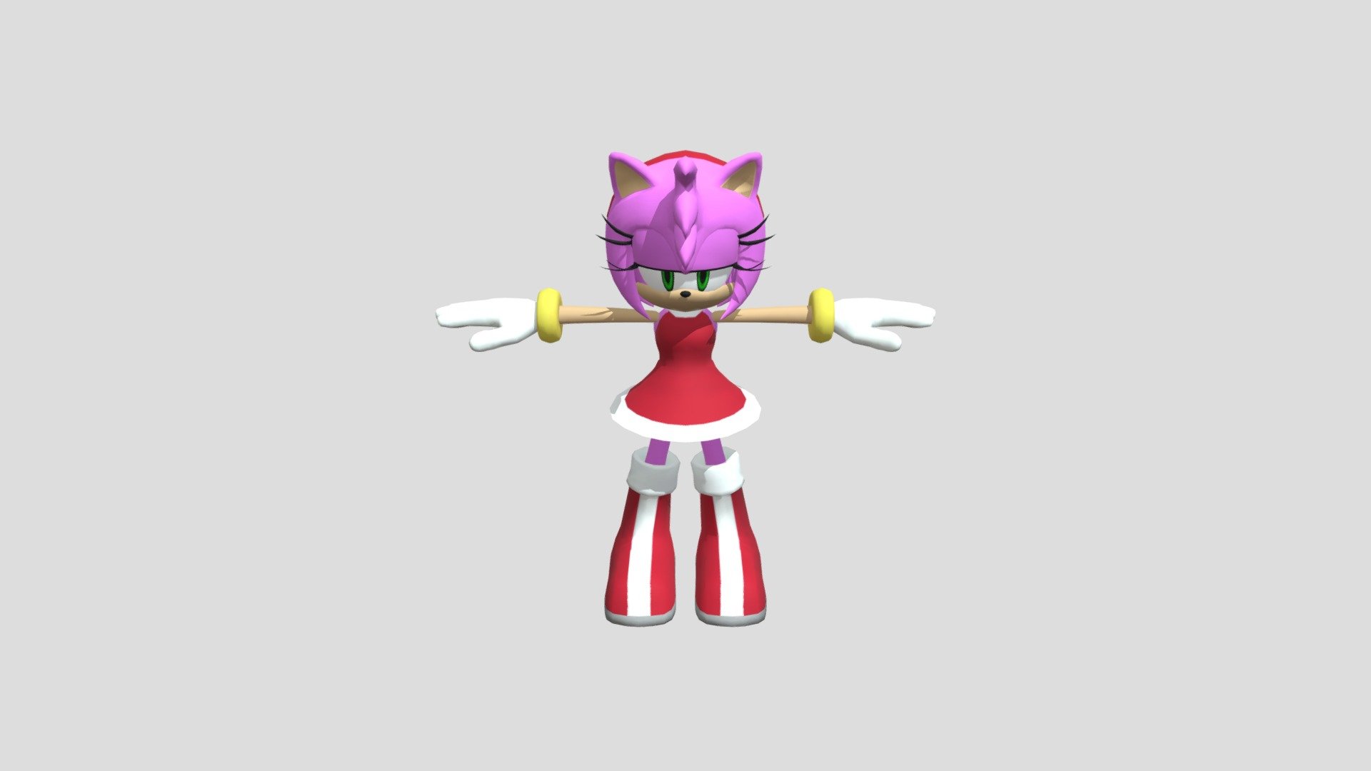 amy_rose_-_sonic_the_hedgehog_2006 - 3D model by Trevon896850541 ...