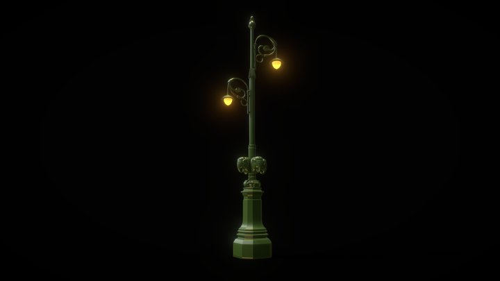 Light Pole 3D Model