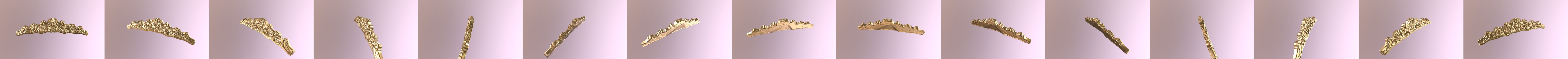 Wood Carving 100cm 3D Model