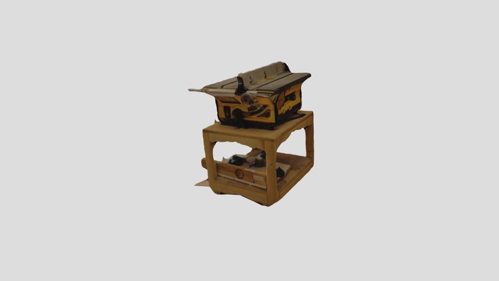 bordssåg 3D Model