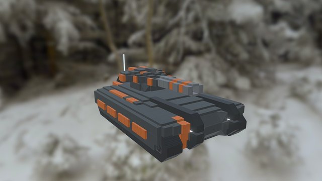 Gremlin MK2 MainBattleTank 3D Model