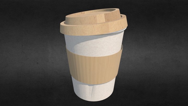 Paper Cup (Unperfect) 3D Model