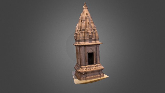 Temple Dedicated to Shiva 3D Model