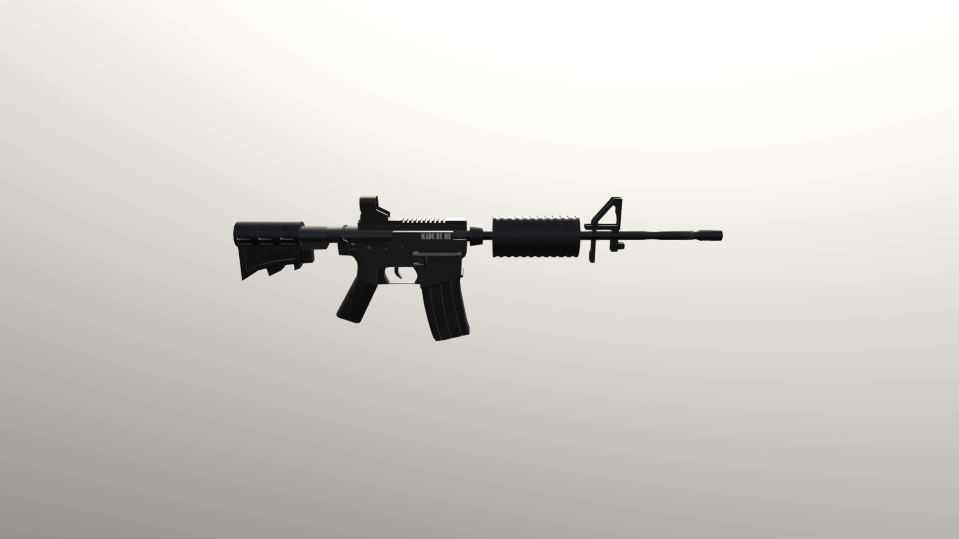 M4A1 Texturized - 3D model by marc.palomo [1905654] - Sketchfab