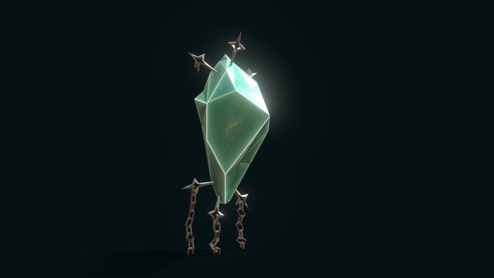 Crystal lamp 3D Model