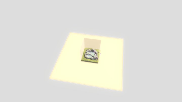 SpringDiorama 3D Model