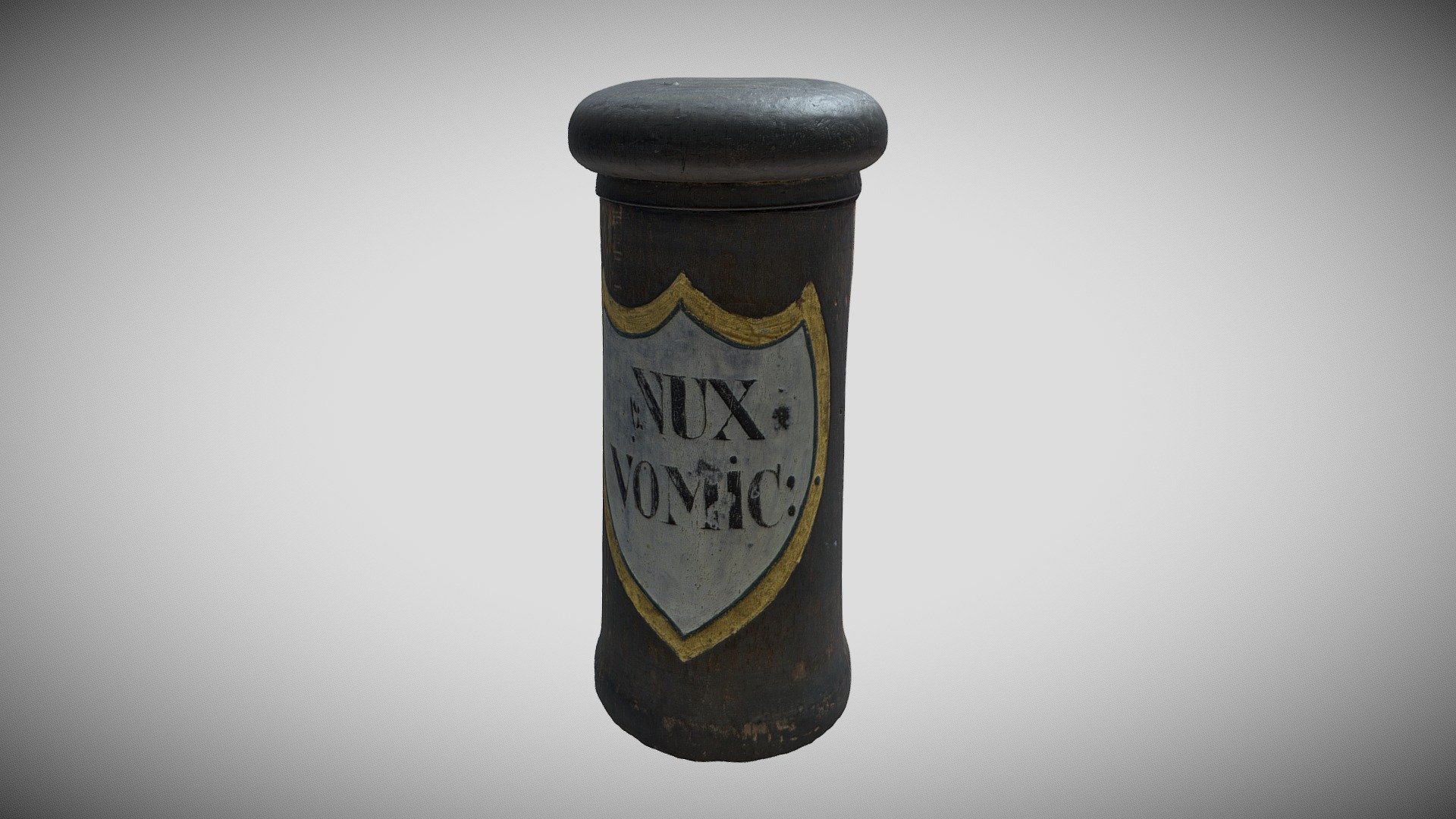 Sztanda drewniana Nux vomic