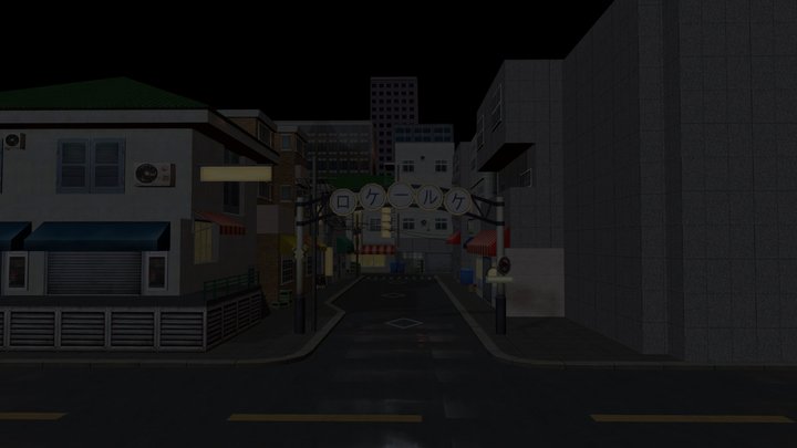 Free Fire Cobra Town 3D Model