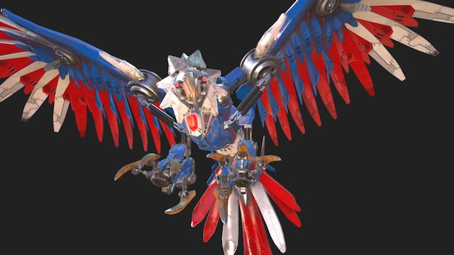 US7X_Peacemaker 3D Model