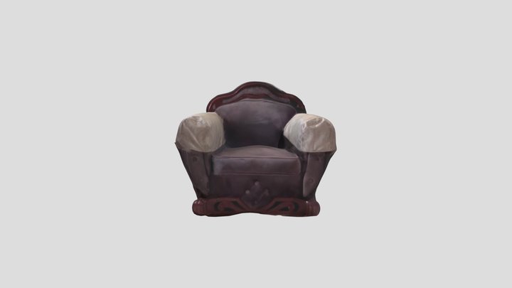 Mueble con fondo 150 3D Model