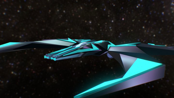 SPACESHIP FBX 3D Model