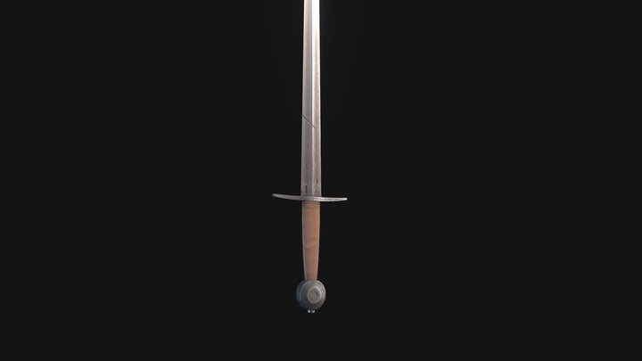 Rough arming sword 3D Model