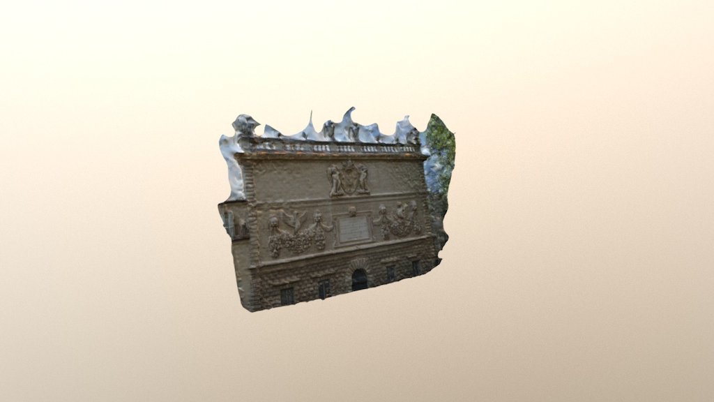Facade 2 Refined Mesh