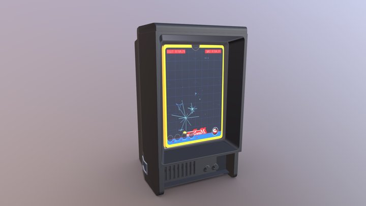 Vectrex From Sanic R 3D Model