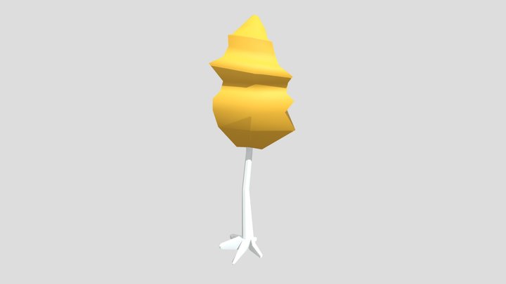 Tree Yellow 06 3D Model