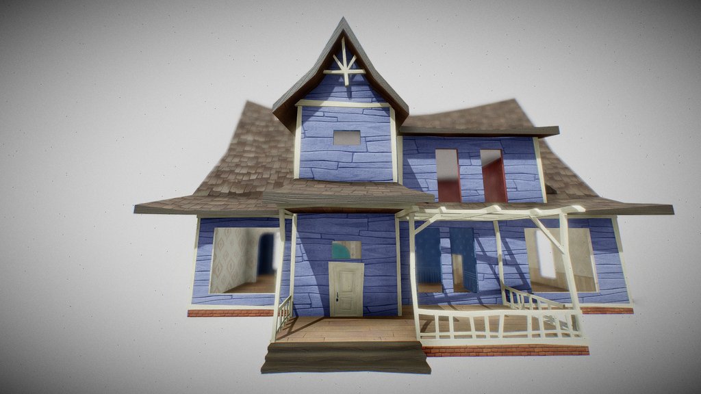 HELLO NEIGHBOR 1 ⋮ HN1 ⋮ ACT 1 NEIGHBOR HOUSE