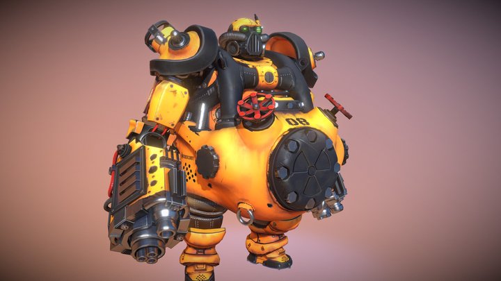 ToxicBot 3D Model
