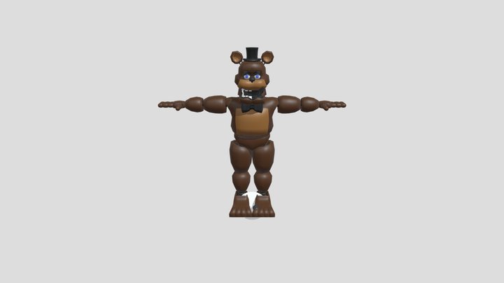Unnightmare+ Freddy [CONVERTED TO GLB]