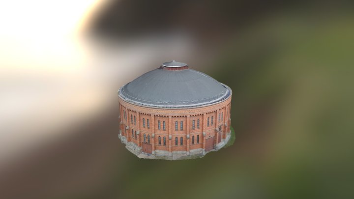 Gasklocka 3D Model