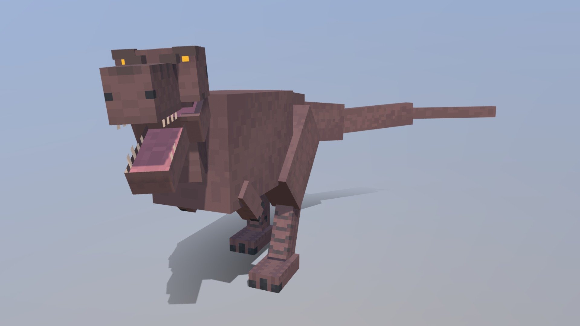 Tyrannosaurus Rex V Minecraft Blockbench D Model By Faris My Xxx Hot Girl 