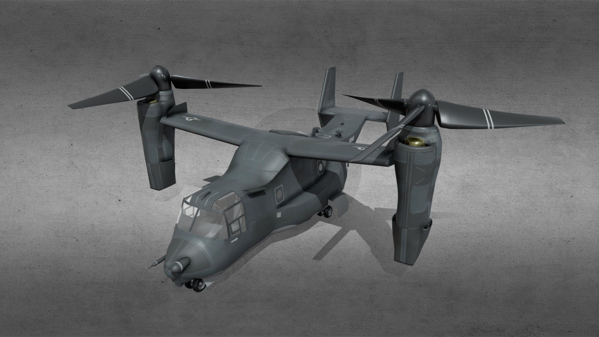 V-22 Osprey - 3d Model By Aconnorb (@aconnorb) [190f883] - Sketchfab