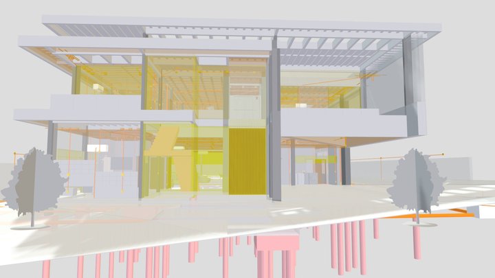 Sobrado - 1100 m² 3D Model