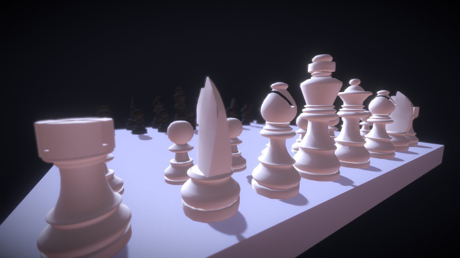 Chess-game 3D models - Sketchfab