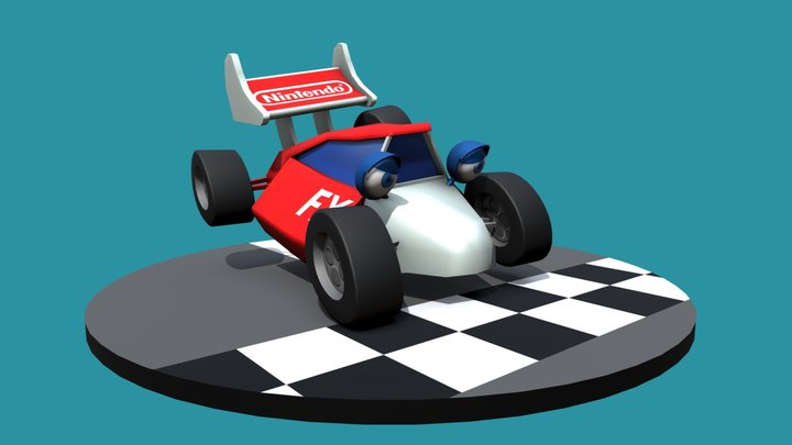 F-Type Stunt Race FX 3D Model