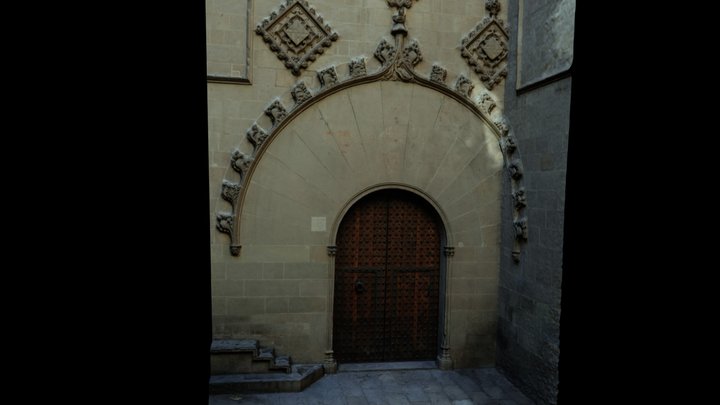 Casa de la Ciutat, Barcelona. 3D Model